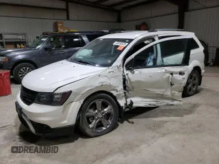 2016 Dodge Journey Crossroad z VIN 3C4PDCGG8GT131858, wystawiony jako Copart lot #48038525 z przebiegiem 100 765 mil mil oraz Szkoda całkowita • Salvage title. Historia ofert i sprzedaży dostępna na DreamBid. Obrazek 1.