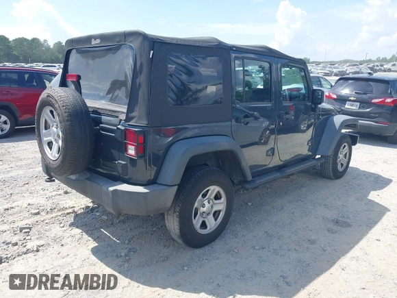 2016 Jeep Wrangler Unlimited Sport с VIN 1C4BJWDG5GL281639, выставлен на аукционе IAAI как лот 42641401 с пробегом 191 219 миль миль и . История ставок и продаж доступна на DreamBid. Изображение 4.