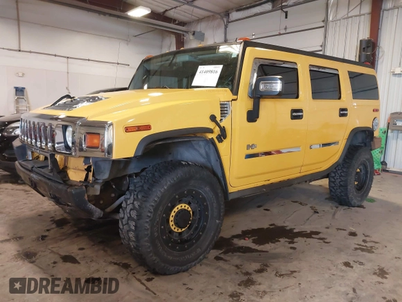 2006 Hummer H2 with VIN 5GRGN23U86H110989, listed as a IAAI auction lot 41409816 with 192,988 mi miles. Bid and sale history available at carsss.com. Image 18.