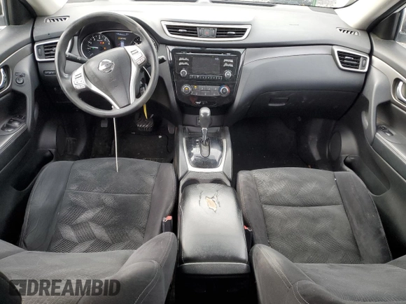2014 Nissan Rogue S with VIN 5N1AT2MK9EC807010, listed as a Copart auction lot 43414925 with 238,017 mi miles and Salvage Title. Bid and sale history available at carsss.com. Image 8.