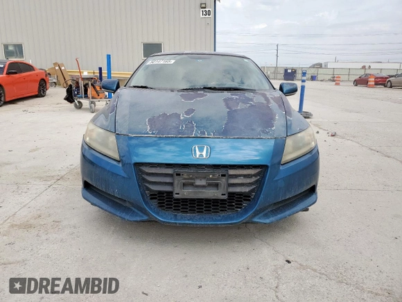 2012 Honda CR-Z with VIN JHMZF1D4XCS004525, listed as a Copart auction lot 50147165 with 193,048 mi miles and Salvage Title. Bid and sale history available at carsss.com. Image 5.