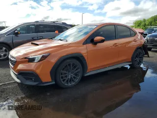2022 Subaru WRX Premium с VIN JF1VBAF65N9013756, выставлен на аукционе Copart как лот 57684015 с пробегом 33 464 миль миль и Списание • Salvage title. История ставок и продаж доступна на DreamBid. Изображение 1.