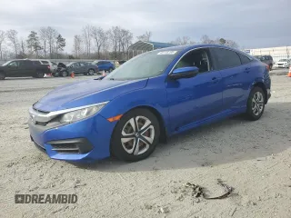 2016 Honda Civic Sedan LX with VIN 19XFC2F5XGE009550, listed as a Copart auction lot 48136285 with 105,846 mi miles and Salvage Title. Bid and sale history available at carsss.com. Image 1.