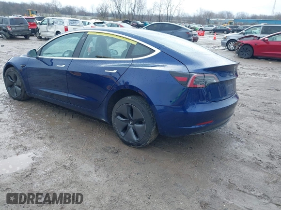 2018 Tesla Model 3 Long Range Battery with VIN 5YJ3E1EB4JF094496, listed as a IAAI auction lot 41983799 with 188,316 mi miles and . Bid and sale history available at DreamBid. Image 3.