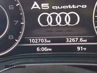 2018 Audi A5 Premium Plus with VIN WAUTNAF55JA021491, listed as a IAAI auction lot 41929353 with 102,703 mi miles and . Bid and sale history available at DreamBid. Image 16.