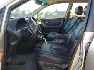 2002 Lexus RX 300 with VIN JTJGF10U320124642, listed as a Copart auction lot 84266434 with 184,985 mi miles and Salvage Title. Bid and sale history available at carsss.com. Image 7.