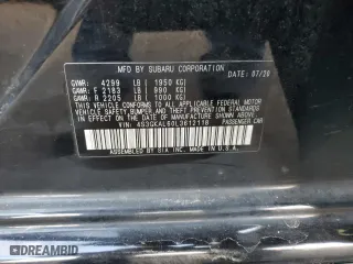 2020 Subaru Impreza Sport with VIN 4S3GKAL60L3612118, listed as a Copart auction lot 86331004 with 52,783 mi miles and Salvage Title. Bid and sale history available at carsss.com. Image 14.
