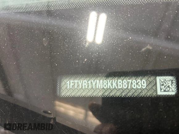 2019 Ford Transit z VIN 1FTYR1YM8KKB87839, wystawiony jako IAAI lot #42511206 z przebiegiem 178 823 mil mil oraz . Historia ofert i sprzedaży dostępna na DreamBid. Obrazek 29.