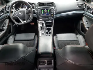 2023 Nissan Maxima SR with VIN 1N4AA6EV3PC502881, listed as a Copart auction lot 54789035 with 41,416 mi miles and Salvage title. Bid and sale history available at DreamBid. Image 8.