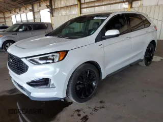 2021 Ford Edge SEL with VIN 2FMPK4J93MBA47648, listed as a Copart auction lot 49496295 with 34,672 mi miles and Salvage Title. Bid and sale history available at carsss.com. Image 1.