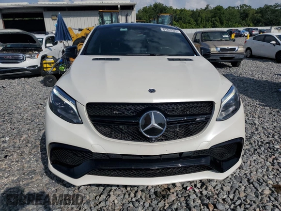 2018 Mercedes-Benz GLE 63 S AMG with VIN 4JGED7FB6JA119044, listed as a Copart auction lot 61832525 with 55,801 mi miles and Salvage title. Bid and sale history available at DreamBid. Image 5.