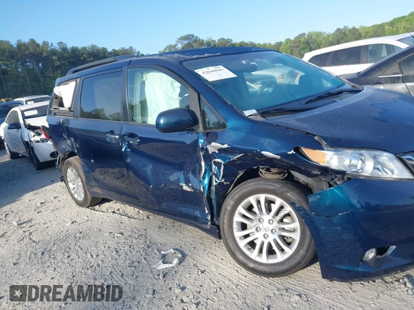 2011 Toyota Sienna XLE AAS with VIN 5TDYK3DC9BS070504, listed as a IAAI auction lot 42046045 with 193,066 mi miles and . Bid and sale history available at DreamBid. Image 6.