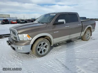 2010 Dodge Ram 1500 SLT with VIN 1D7RV1CT4AS180910, listed as a Copart auction lot 46585505 with 0 mi miles and Salvage Title. Bid and sale history available at carsss.com. Image 1.