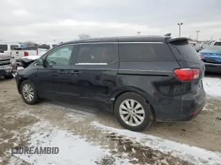2015 Kia Sedona SX with VIN KNDMC5C13F6022249, listed as a Copart auction lot 83249054 with 0 mi miles and Clean Title. Bid and sale history available at carsss.com. Image 2.