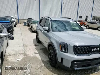 2024 Kia Telluride SX X-Line z VIN 5XYP5DGC3RG486771, wystawiony jako Copart lot #55603525 z przebiegiem 14 188 mil mil oraz Szkoda całkowita • Salvage title. Historia ofert i sprzedaży dostępna na DreamBid. Obrazek 15.