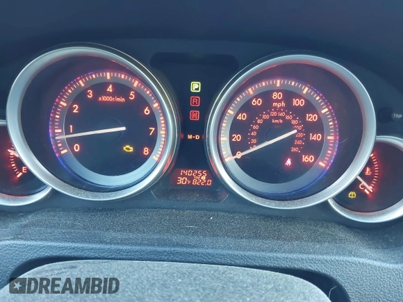 2009 Mazda 6 S Grand Touring with VIN 1YVHP82B995M06204, listed as a IAAI auction lot 41578992 with 140,255 mi miles and . Bid and sale history available at DreamBid. Image 7.