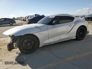 2024 Toyota GR Supra 3.0 with VIN WZ1DB0G03RW065227, listed as a Copart auction lot 47480945 with 0 mi miles and Salvage Title. Bid and sale history available at carsss.com. Image 1.