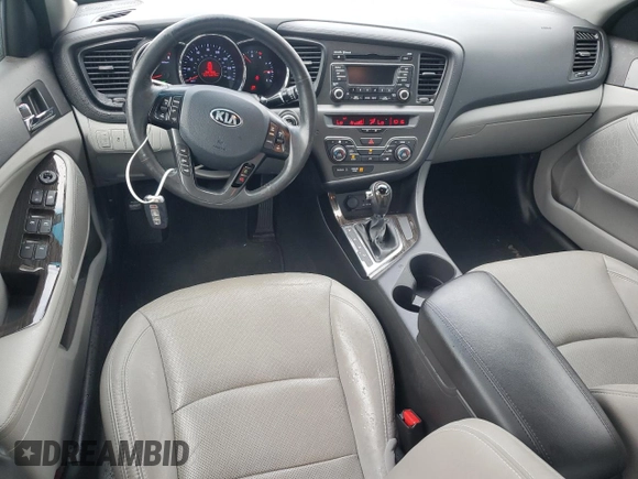 2013 Kia Optima EX with VIN 5XXGN4A7XDG205946, listed as a Copart auction lot 64239325 with 166,178 mi miles and Salvage title. Bid and sale history available at DreamBid. Image 8.