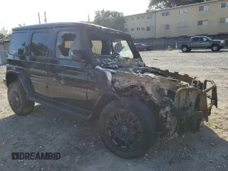 2025 Mercedes-Benz G with VIN W1NWH1AB0SX020180, listed as a Copart auction lot 86977874 with Not Provided miles and Non Repairable. Bid and sale history available at DreamBid. Image 4.