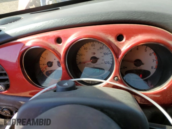 2004 Chrysler PT Cruiser with VIN 3C4FY588X4T238344, listed as a Copart auction lot 75675194 with 156,081 mi miles and Salvage Title. Bid and sale history available at DreamBid. Image 9.
