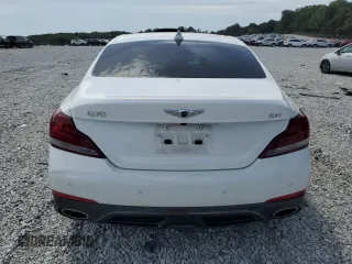 2020 Genesis G70 3.3T with VIN KMTG34LE8LU051166, listed as a Copart auction lot 70537264 with 15,304 mi miles and Salvage Title. Bid and sale history available at carsss.com. Image 6.