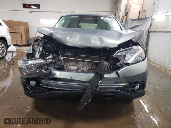 2012 Honda CR-V EX-L with VIN JHLRM4H74CC004210, listed as a Copart auction lot 48322215 with 161,931 mi miles and Salvage Title. Bid and sale history available at carsss.com. Image 5.