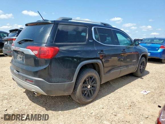 2018 GMC Acadia SLT with VIN 1GKKNMLS8JZ144623, listed as a Copart auction lot 58266545 with 126,966 mi miles and Salvage title. Bid and sale history available at DreamBid. Image 3.