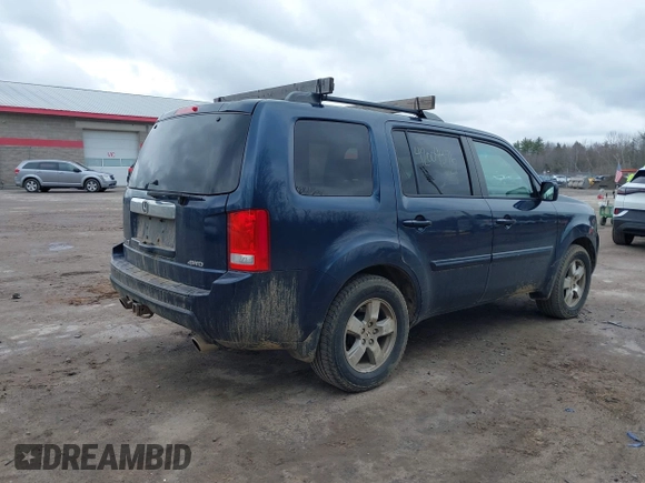 2011 Honda Pilot EX-L with VIN 5FNYF4H59BB052417, listed as a IAAI auction lot 42004376 with 223,854 mi miles. Bid and sale history available at carsss.com. Image 4.