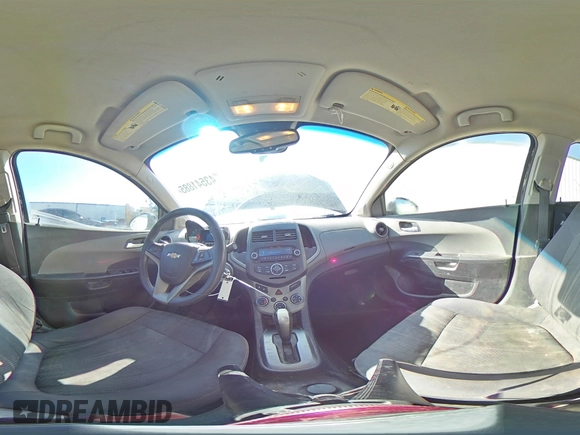 2013 Chevrolet Sonic LT with VIN 1G1JC5SB2D4145975, listed as a Copart auction lot 43541885 with 218,830 mi miles and Salvage Title. Bid and sale history available at DreamBid. Image 14.