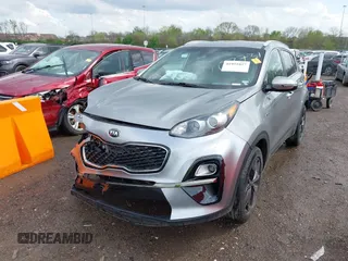 2020 Kia Sportage S with VIN KNDP6CAC9L7703731, listed as a IAAI auction lot 41951027 with 76,771 mi miles. Bid and sale history available at carsss.com. Image 6.