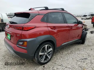 2021 Hyundai Kona Ultimate with VIN KM8K53A55MU609472, listed as a Copart auction lot 84426934 with 43,071 mi miles and Salvage Title. Bid and sale history available at carsss.com. Image 3.