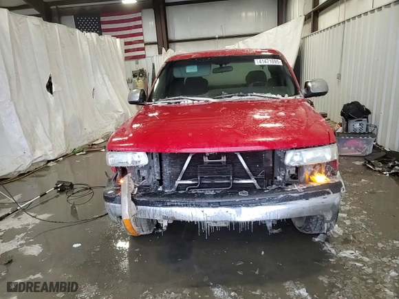 2001 Chevrolet Silverado 1500 LS with VIN 1GCEK19T41E190313, listed as a Copart auction lot 41471095 with 0 mi miles and Salvage Title. Bid and sale history available at carsss.com. Image 11.