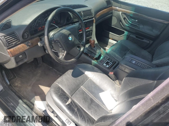 1995 BMW 7 Series 740i с VIN WBAGF6320SDH00710, выставлен на аукционе Copart как лот 54091515 с пробегом 205 085 миль миль и Чистый • Clean title. История ставок и продаж доступна на DreamBid. Изображение 8.