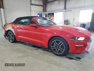 2022 Ford Mustang EcoBoost with VIN 1FATP8UH2N5103606, listed as a Copart auction lot 67650334 with 18,447 mi miles and Salvage Title. Bid and sale history available at carsss.com. Image 4.