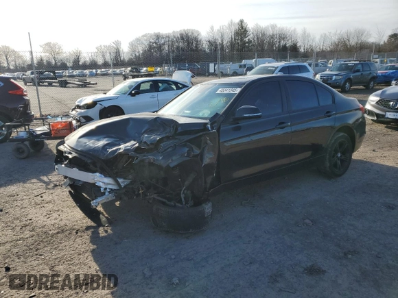 2015 BMW 3 Series 320i xDrive with VIN WBA3C3G52FNS73988, listed as a Copart auction lot 45341345 with Not Provided miles and Clean Title. Bid and sale history available at carsss.com. Image 1.