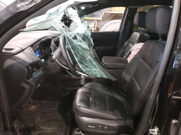 2023 Chevrolet Traverse RS with VIN 1GNEVJKW0PJ244581, listed as a Copart auction lot 43547155 with 28,592 mi miles and Salvage Title. Bid and sale history available at carsss.com. Image 7.
