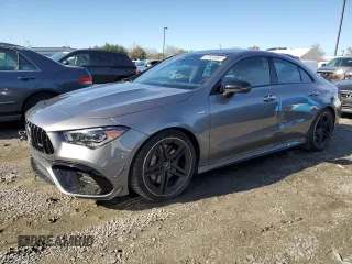2021 Mercedes-Benz CLA 45 AMG with VIN W1K5J5DB8MN218696, listed as a Copart auction lot 81633993 with 10,299 mi miles and . Bid and sale history available at DreamBid. Image 1.