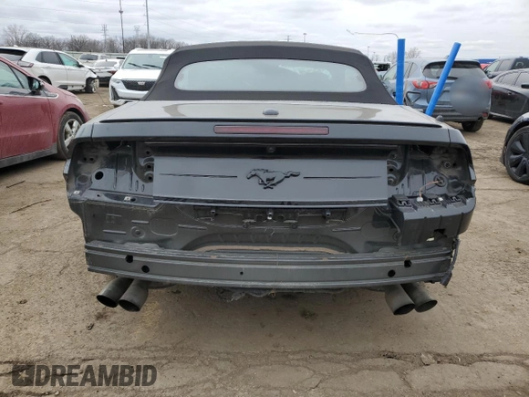 2019 Ford Mustang EcoBoost with VIN 1FATP8UH1K5196047, listed as a Copart auction lot 43608795 with 62,570 mi miles and Salvage Title. Bid and sale history available at carsss.com. Image 6.