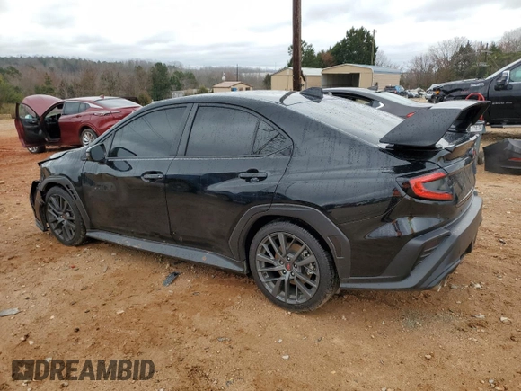 2022 Subaru WRX GT with VIN JF1VBAU65N8024751, listed as a Copart auction lot 44621315 with 42,999 mi miles and Salvage title. Bid and sale history available at DreamBid. Image 2.