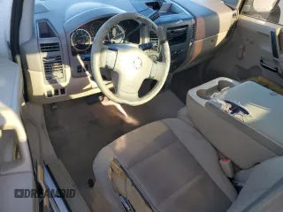 2008 Nissan Titan SE with VIN 1N6BA06A68N345258, listed as a Copart auction lot 42289375 with 218,042 mi miles and Salvage Title. Bid and sale history available at carsss.com. Image 8.
