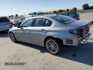 2019 BMW 5 Series 530i z VIN WBAJA5C59KBX87315, wystawiony jako Copart lot #58431155 z przebiegiem 21 667 mil mil oraz Szkoda całkowita • Salvage title. Historia ofert i sprzedaży dostępna na DreamBid. Obrazek 2.