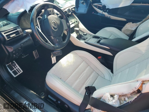 2019 Lexus RC 300 with VIN JTHHA5BC2K5009615, listed as a Copart auction lot 64201584 with Not provided miles and Non repairable. Bid and sale history available at DreamBid. Image 7.
