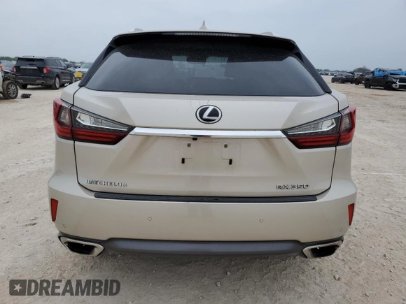 2016 Lexus RX 350 with VIN JTJBZMCA4G2009466, listed as a Copart auction lot 51302225 with 78,522 mi miles and Salvage Title. Bid and sale history available at DreamBid. Image 6.