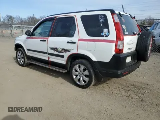 2005 Honda CR-V EX with VIN SHSRD78855U307292, listed as a Copart auction lot 47638585 with 252,940 mi miles and Salvage Title. Bid and sale history available at carsss.com. Image 2.
