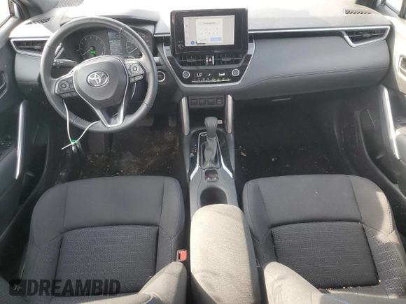 2023 Toyota Corolla Cross Hybrid S with VIN 7MUFBABG4PV004988, listed as a Copart auction lot 62098725 with 11,874 mi miles and Salvage title. Bid and sale history available at DreamBid. Image 8.