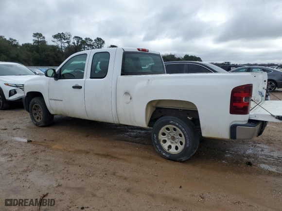 2008 Chevrolet Silverado 1500 Work Truck with VIN 1GCEC19X38Z122250, listed as a Copart auction lot 46554655 with 0 mi miles and Salvage Title. Bid and sale history available at carsss.com. Image 2.