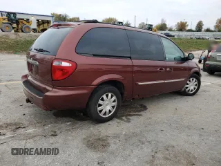 2007 Chrysler Town & Country LWB Touring with VIN 2A4GP54L07R278578, listed as a Copart auction lot 79761394 with 228,537 mi miles and Salvage Title. Bid and sale history available at carsss.com. Image 3.