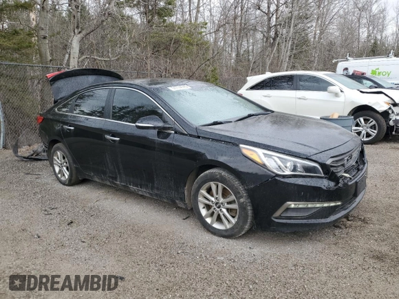 2017 Hyundai Sonata 2.4L with VIN 5NPE24AF3HH448466, listed as a Copart auction lot 51774145 with 187,231 mi miles and Salvage Title. Bid and sale history available at carsss.com. Image 4.