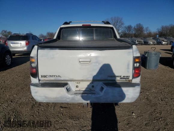 2007 Honda Ridgeline RTX with VIN 2HJYK16307H544780, listed as a Copart auction lot 82255864 with Not Provided miles and Clean Title. Bid and sale history available at carsss.com. Image 6.