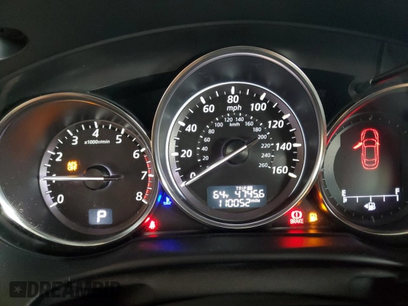 2014 Mazda CX-5 Grand Touring with VIN JM3KE2DY5E0383597, listed as a Copart auction lot 50205545 with 110,052 mi miles and Salvage Title. Bid and sale history available at carsss.com. Image 9.